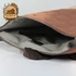Kép 4/6 - Barna rókás hátizsák – 30×30×7 cm – vízálló külső, pamut bélés – Mimóza Műhely